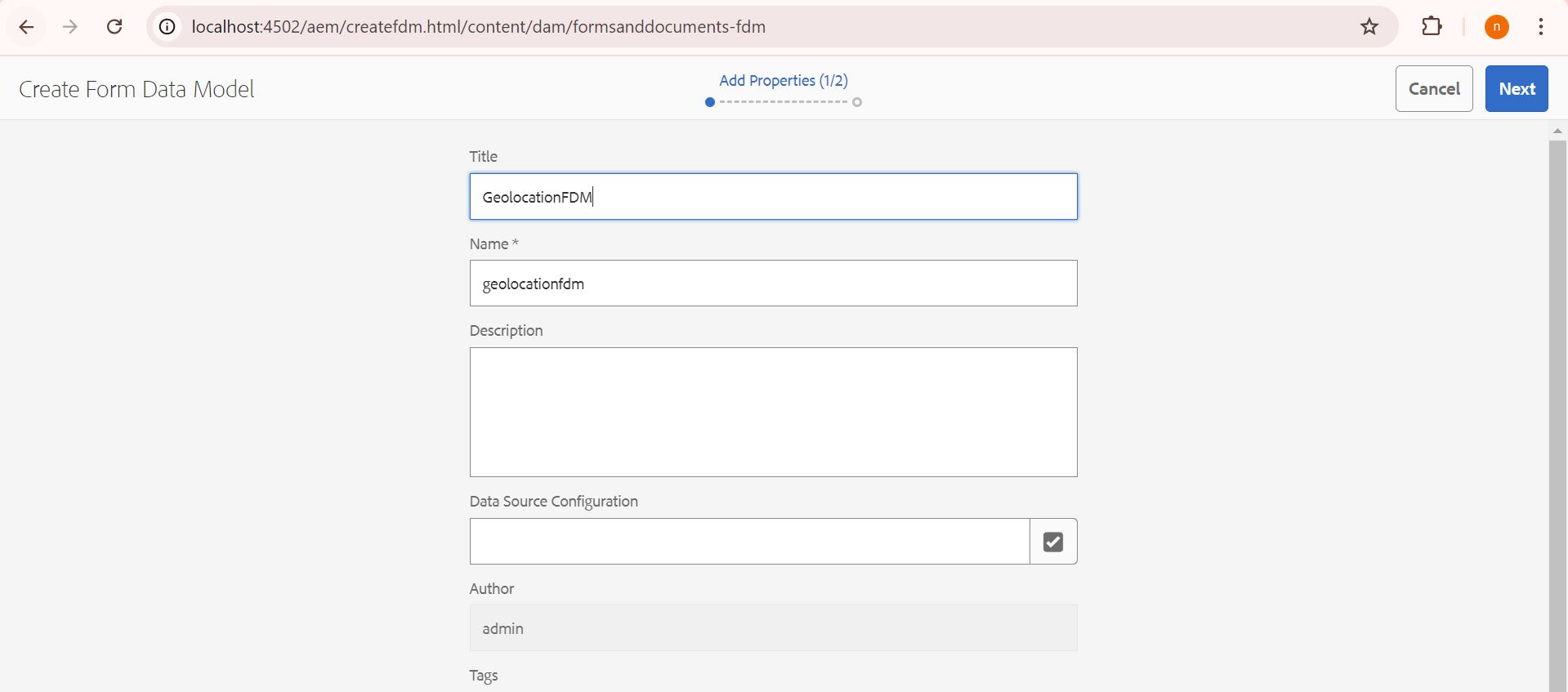 Integrate Geolocation with AEM Forms